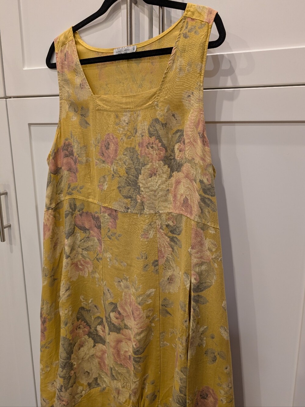 Lungo L'Arno Floral Linen Dress